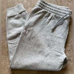 Under Armour Light Gray Joggers. NEW